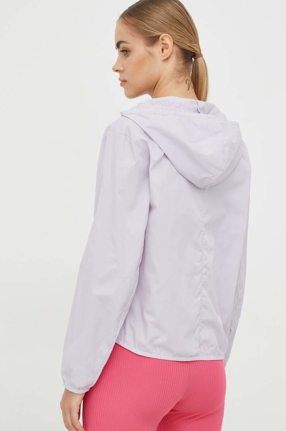 Îmbrăcăminte Adidas Performance jachetă de alergare Run It HR9913 violet