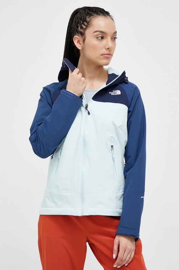 The North Face szabadidős kabát Stratos nem szigetelt kék NF00CMJ0IM21