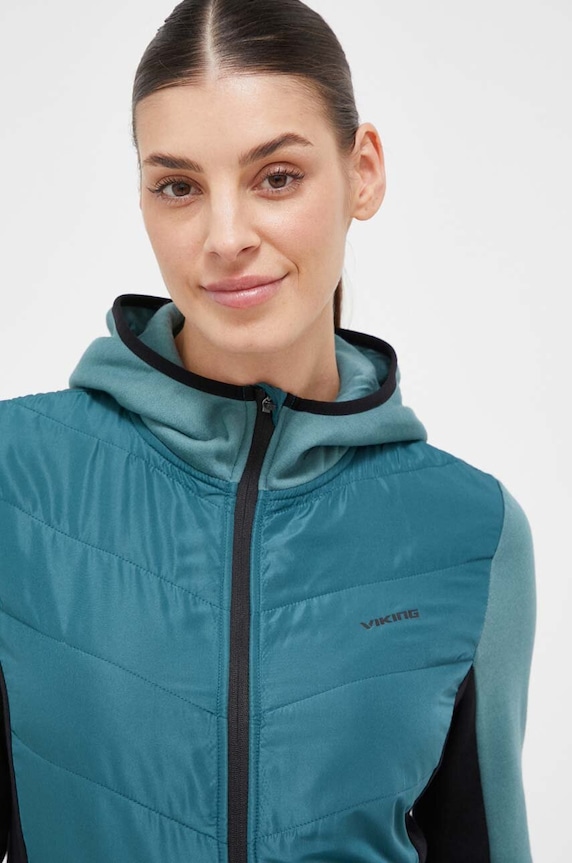 Viking jacheta de exterior Creek verde 750.25.3210