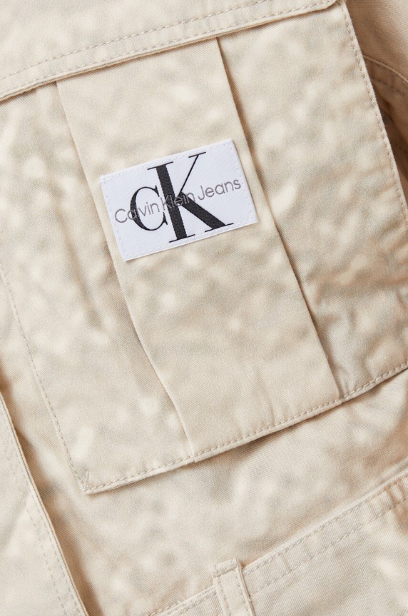 Μπουφάν Calvin Klein Jeans J20J220738.PPYX μπεζ