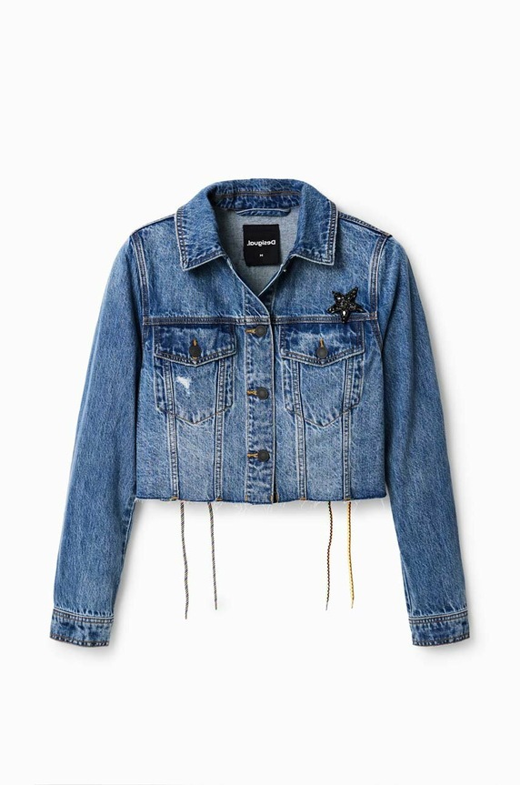 Desigual gyerek farmerkabát kék 23SWED23