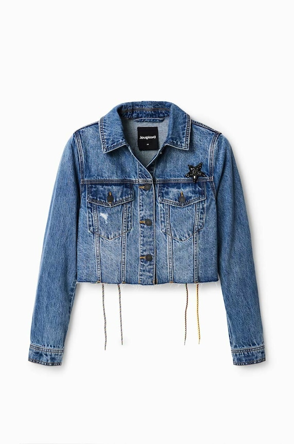Desigual gyerek farmerkabát kék 23SWED23