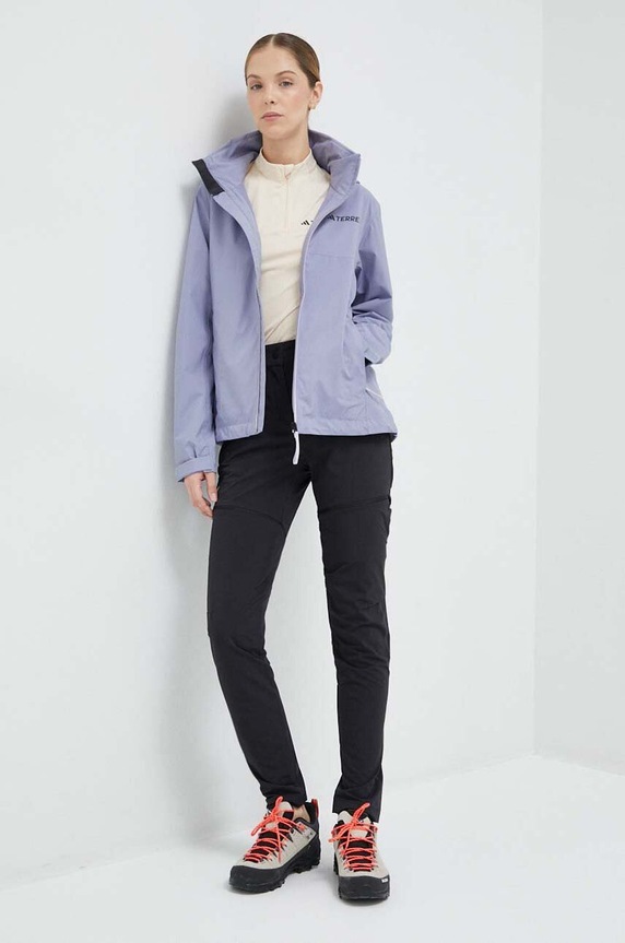 adidas TERREX szabadidős kabát Multi HN5457 lila SS23