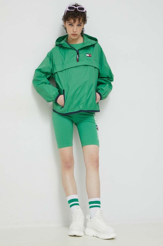 Tommy Jeans kurtka DW0DW15333.PPYX zielony SS23