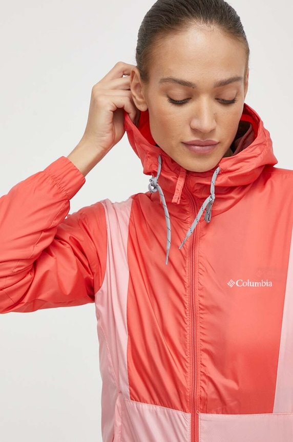 Columbia széldzseki TERREXLily Basin 2034931 piros SS24