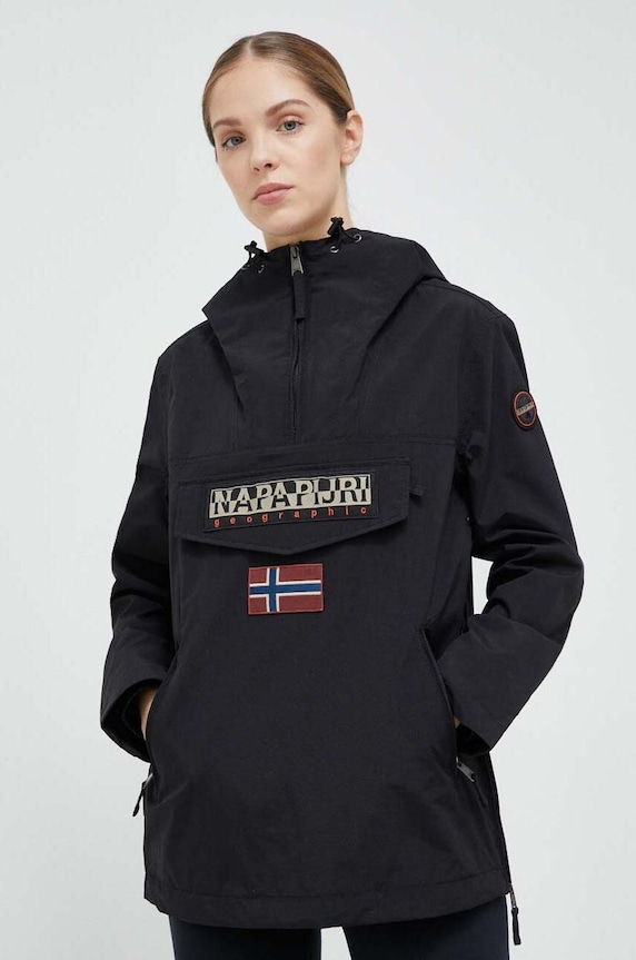 Napapijri giacca transitorio nero NP0A4G7F0411