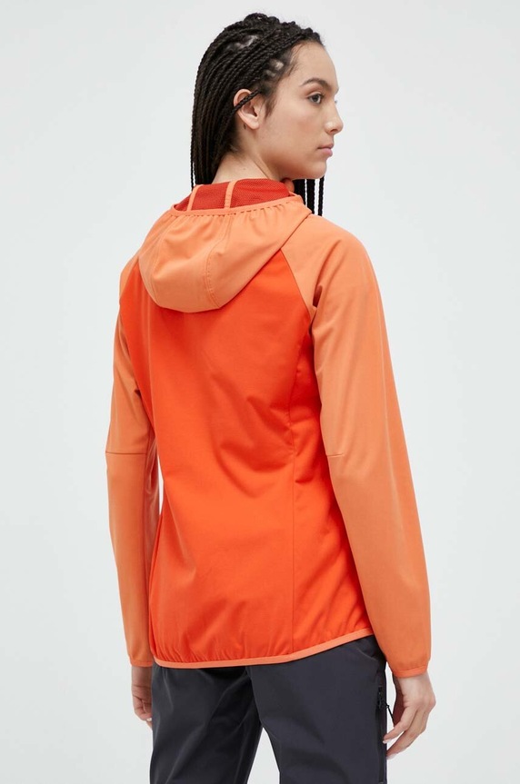 Odzież Jack Wolfskin kurtka outdoorowa Go Hike Softshell 1306862 pomarańczowy