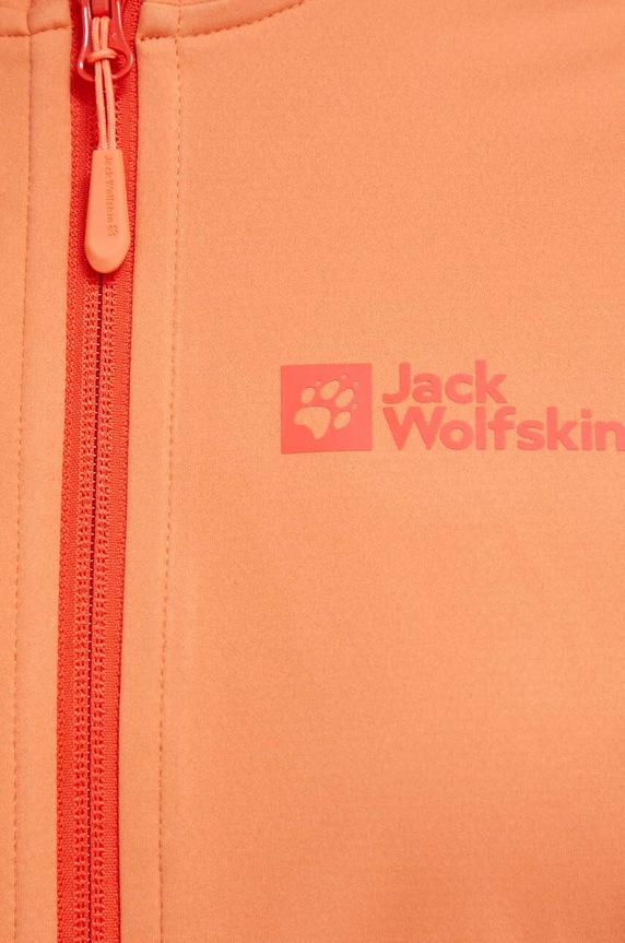Jack Wolfskin kurtka outdoorowa Go Hike Softshell 1306862 pomarańczowy