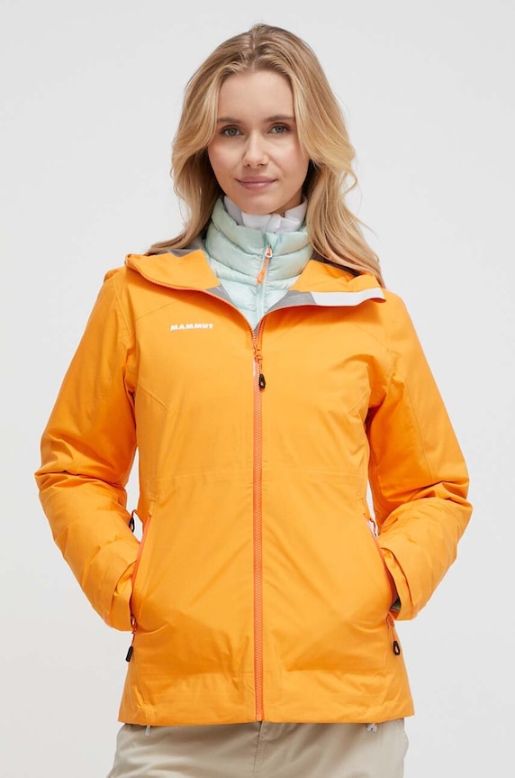 Outdoorová bunda Mammut Convey Tour HS nezateplené oranžová 1010.27851