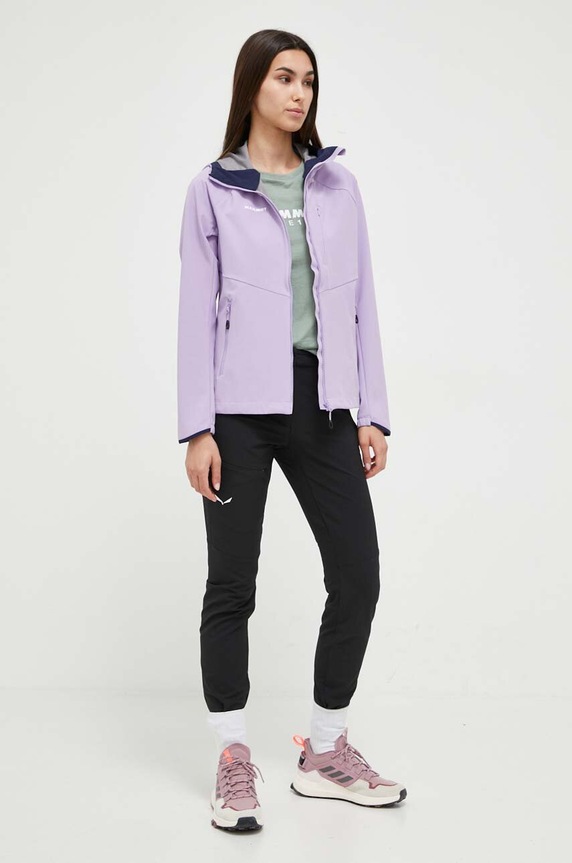 Mammut szabadidős kabát Ultimate Comfort SO 1011.01960 lila SS24