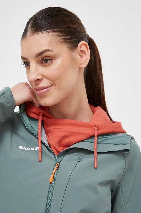 Outdoor jakna Mammut Ultimate Comfort SO zelena 1011.01960