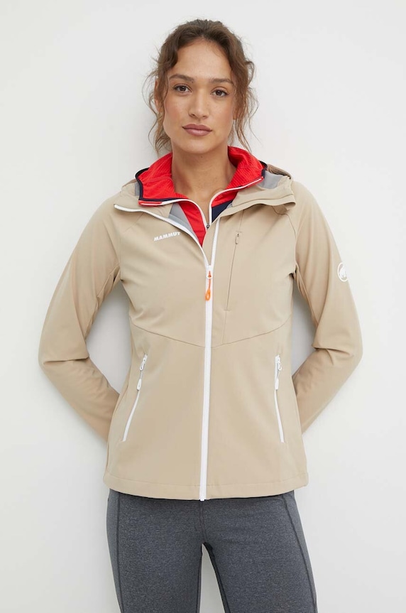 Turistická bunda Mammut Ultimate Comfort SO nezateplené béžová 1011.01960