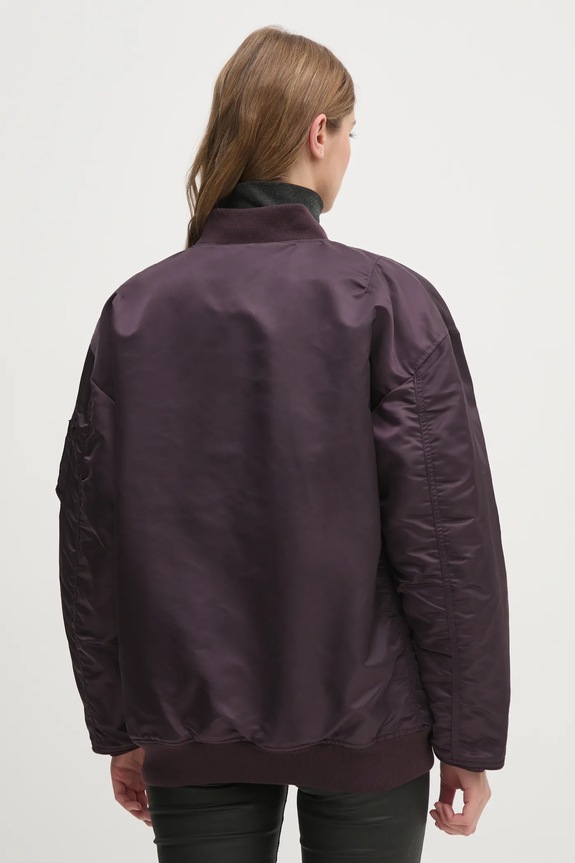 Clothing Alpha Industries bomber jacket MA-1 CORE WMN 108010 violet
