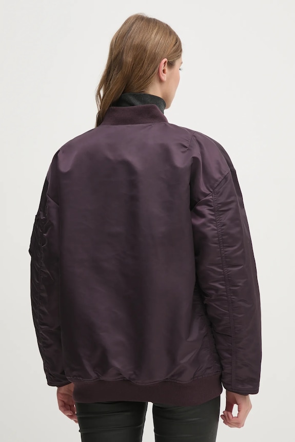 Clothing Alpha Industries bomber jacket MA-1 CORE WMN 108010 violet