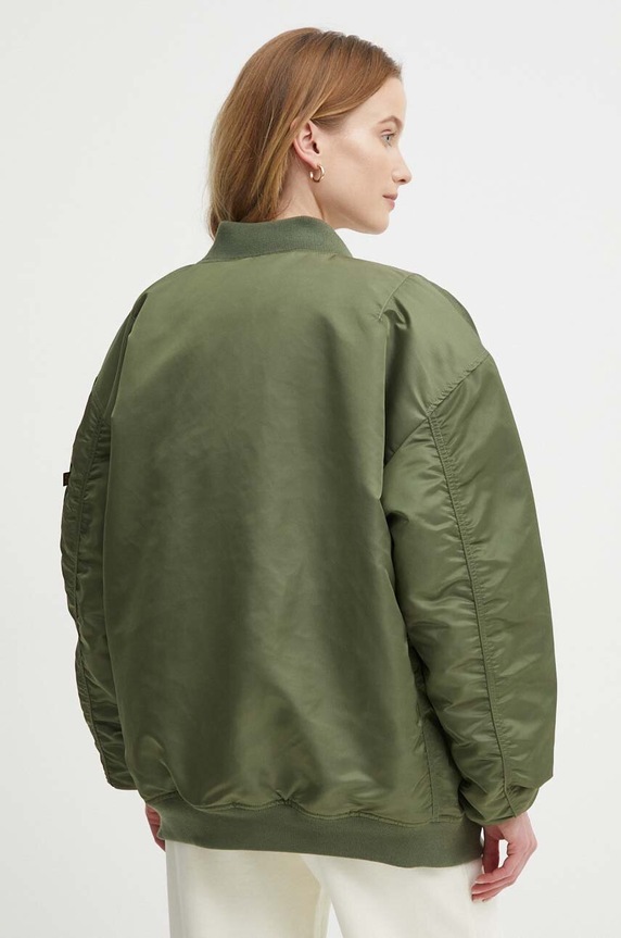 Ρούχα Μπουφάν bomber Alpha Industries MA-1 CORE WMN 108010 πράσινο