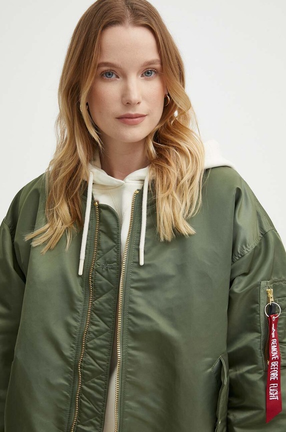 Μπουφάν bomber Alpha Industries MA-1 CORE WMN πράσινο 108010