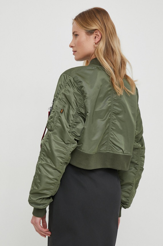 Oblečení Bomber bunda Alpha Industries MA-1 BOXY WMN 136008.03 zelená