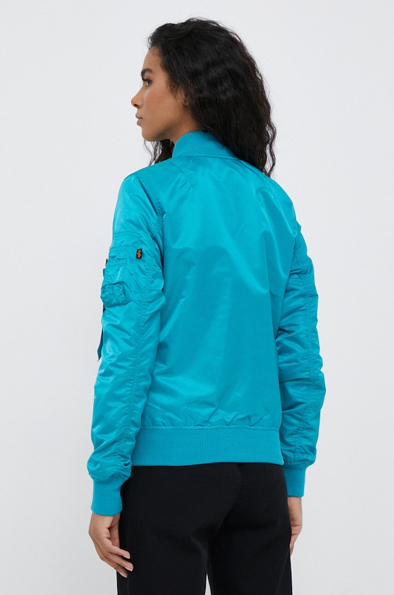 Odjeća Bomber jakna Alpha Industries 156001.576 tirkizna