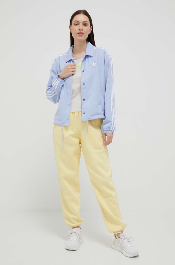 adidas Originals rövid kabát IC5480 kék SS23