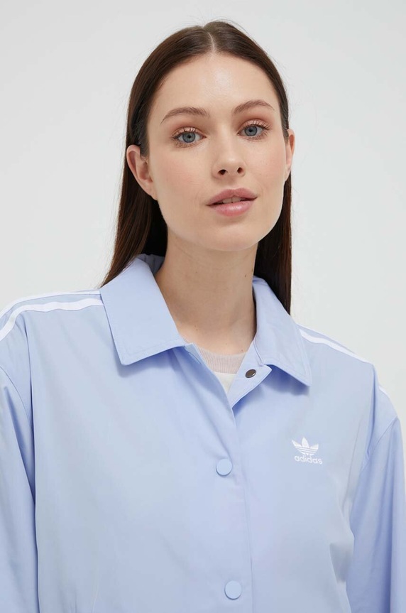 adidas Originals rövid kabát kék IC5480