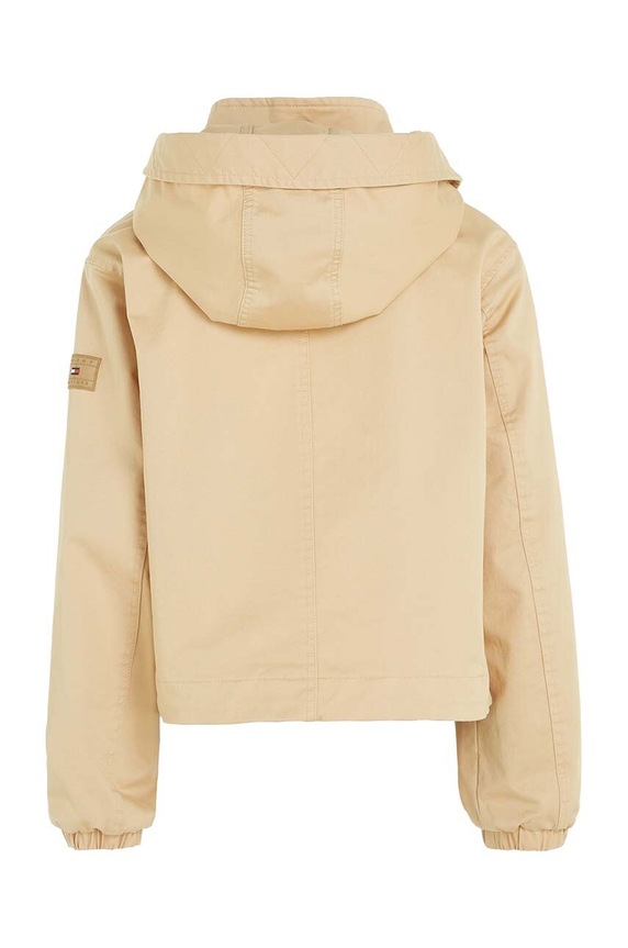 Dziewczynka Tommy Hilfiger kurtka dziecięca KG0KG07219.PPYX beżowy
