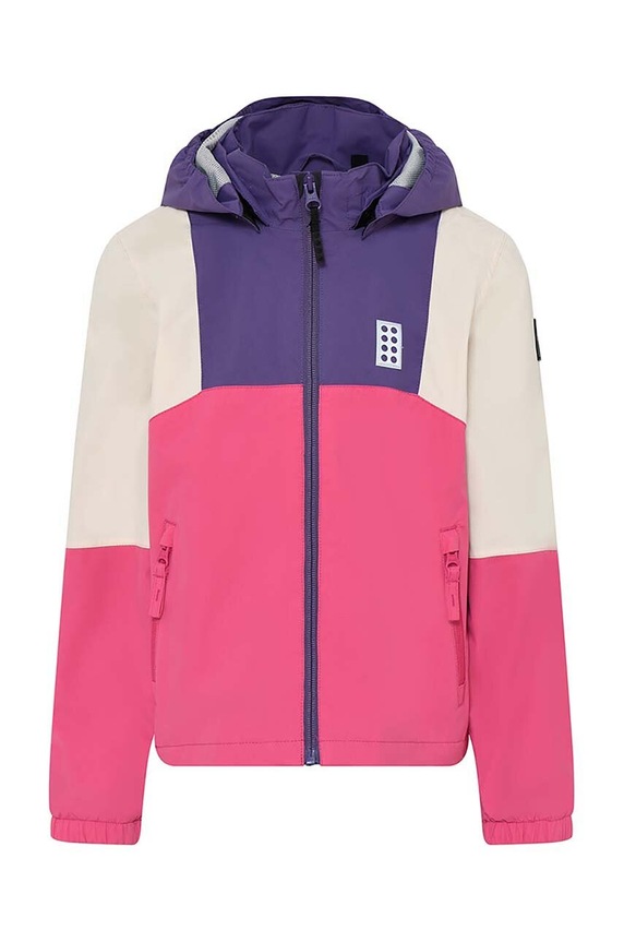 Dječja bomber jakna Lego bez tople podstave ljubičasta 11010420.G