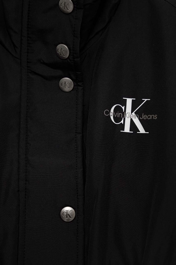 Dziewczynka Calvin Klein Jeans kurtka dziecięca IG0IG01923.PPYX czarny