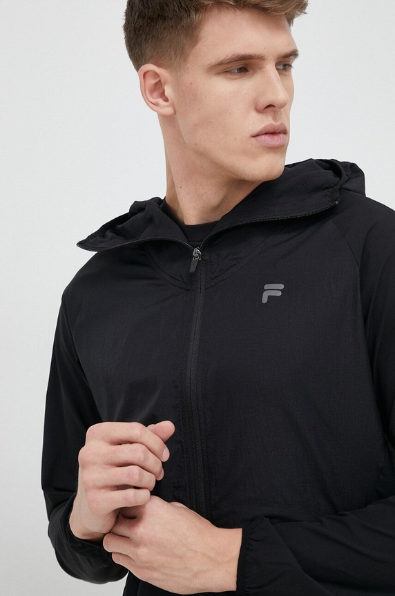 Fila kurtka treningowa Rom czarny FAM0294