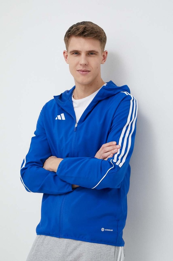 adidas Performance edzőkabát Tiro 23 nem szigetelt kék IA1619