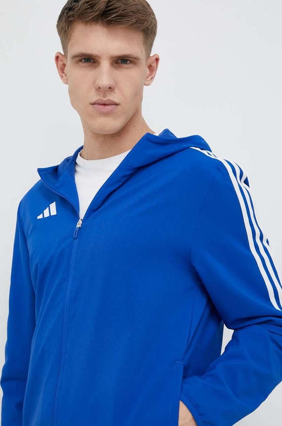 adidas Performance edzőkabát Tiro 23 kék IA1619