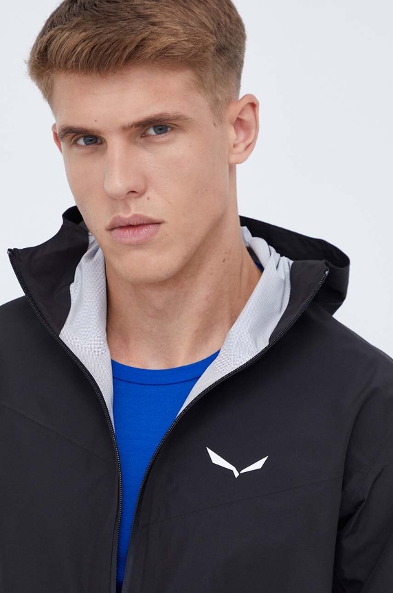 Salewa giacca da esterno Puez Aqua 4 PTX 2.5L nero 00.0000028615