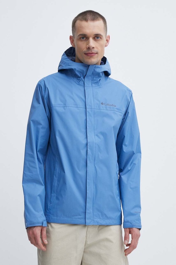 Columbia szabadidős kabát Watertight II nem szigetelt kék 1533898