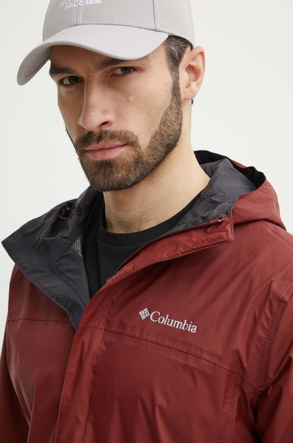Ruházat Columbia szabadidős kabát Watertight II 1533898 burgundia