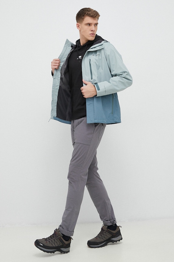 Μπουφάν Columbia Hikebound 1988621 τιρκουάζ SS24