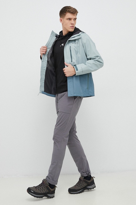 Μπουφάν Columbia Hikebound 1988621 τιρκουάζ SS24