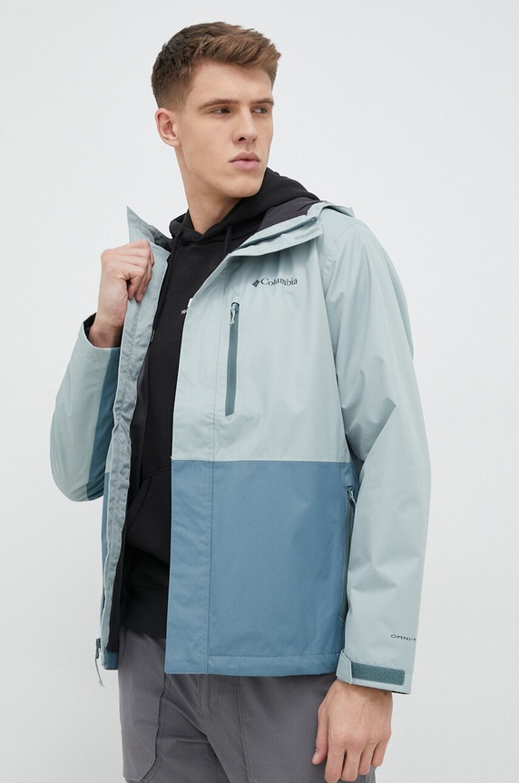 Μπουφάν Columbia Hikebound τιρκουάζ 1988621