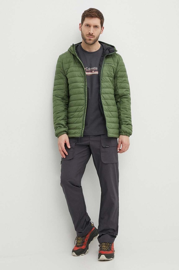 Columbia sportos dzseki Silver Falls 2034506 zöld SS24