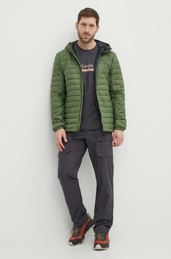 Sportska jakna Columbia Silver Falls 2034506 zelena SS24
