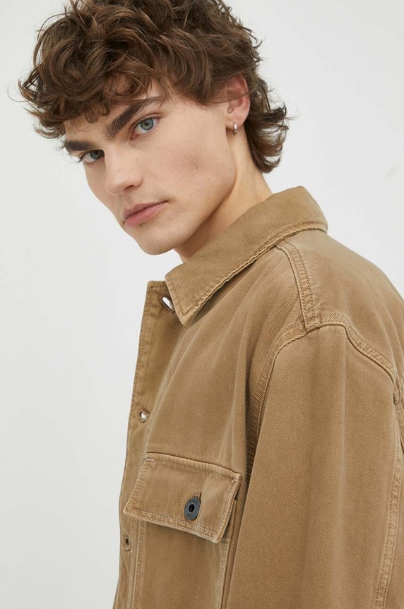 Τζιν μπουφάν G-Star D23019.D300 καφέ