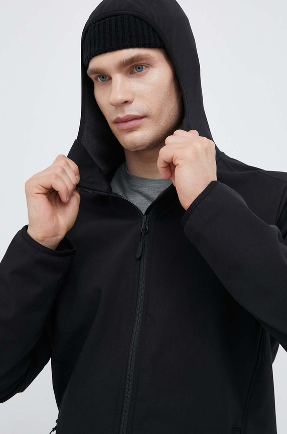 Jack Wolfskin szabadidős kabát Bornberg fekete 1307471