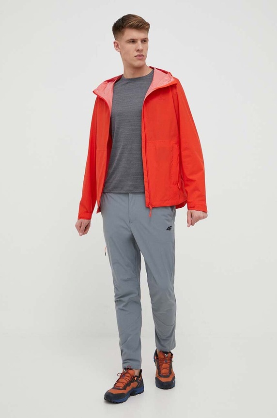 Jack Wolfskin kurtka outdoorowa Elsberg 2.5L 1115881 pomarańczowy SS24