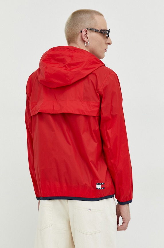 Ρούχα Μπουφάν Tommy Jeans DM0DM15906.PPYX κόκκινο