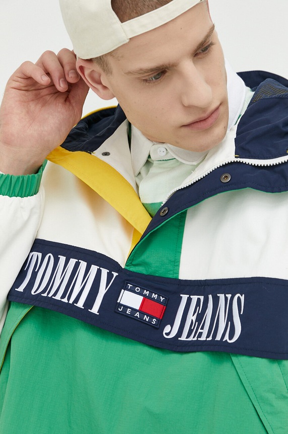 Tommy Jeans kurtka zielony DM0DM15912.PPYX