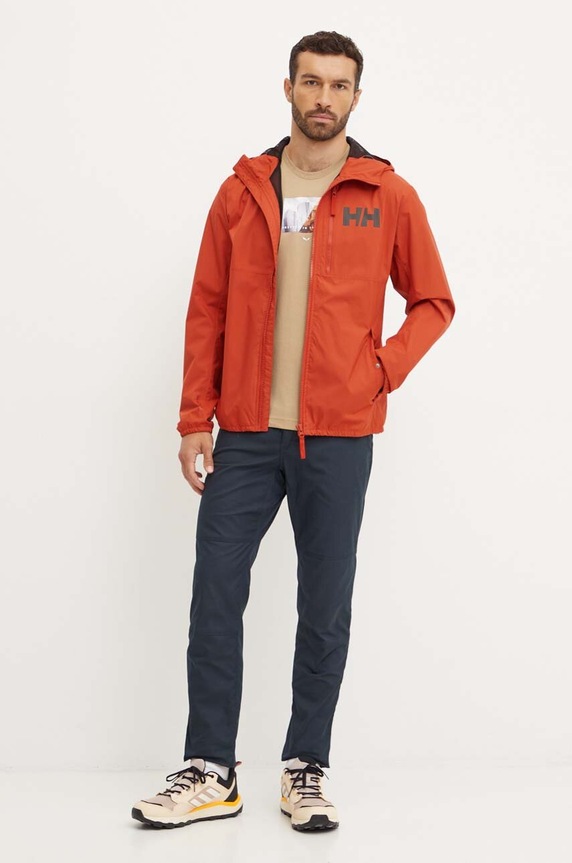 Helly Hansen kurtka outdoorowa Belfast 53424 brązowy SS23