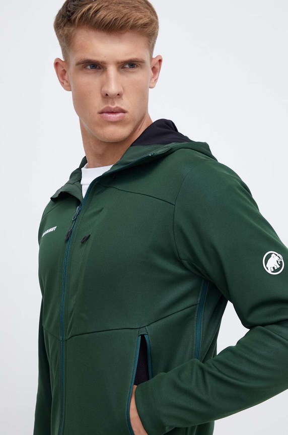 Mammut szabadidős kabát Ultimate VII SO zöld 1011.01800