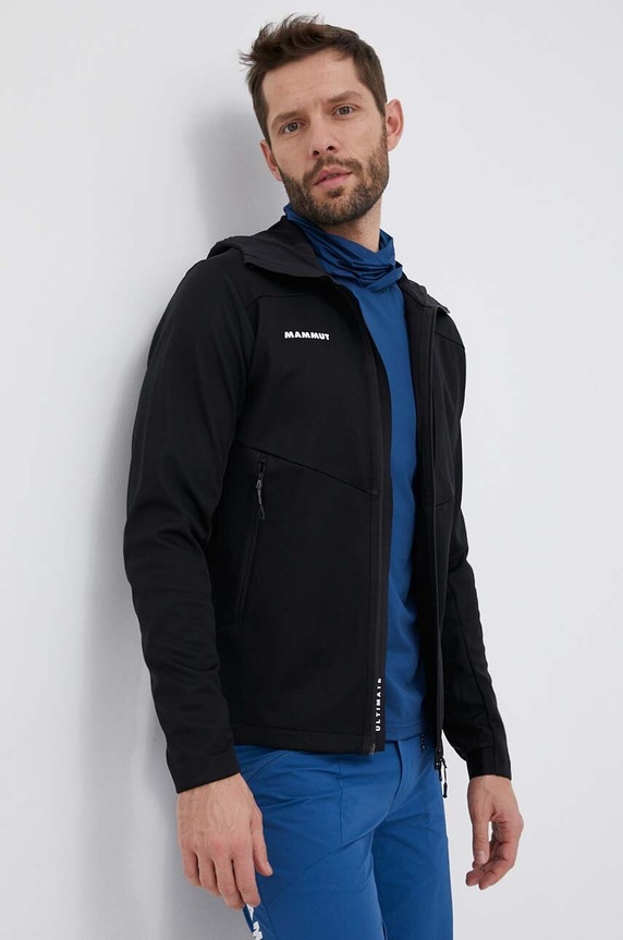 Mammut kurtka outdoorowa Ultimate VII SO czarny 1011.01800