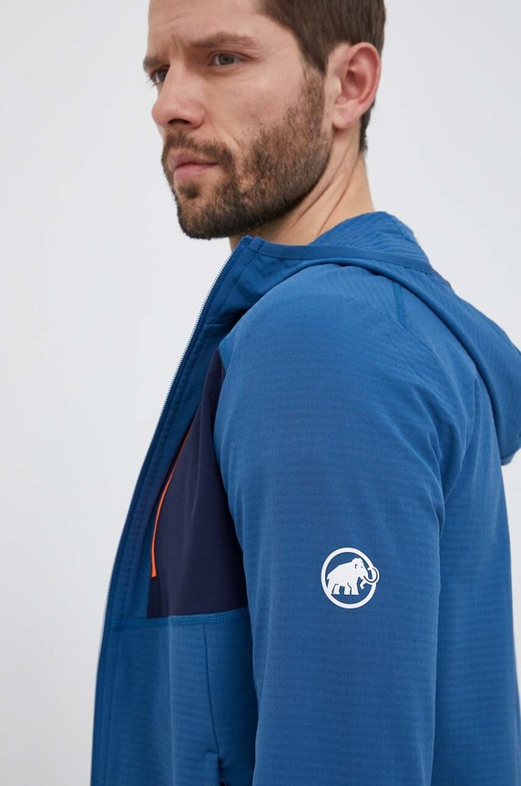 Mammut sportos pulóver Madris Light ML sötétkék 1014.03841