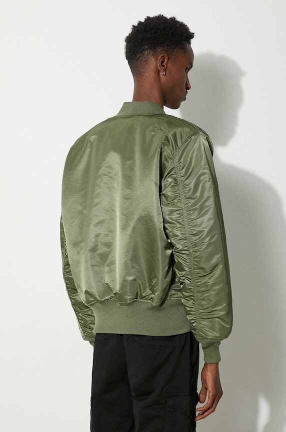Dvostrana bomber jakna Alpha Industries zelena 100101.01