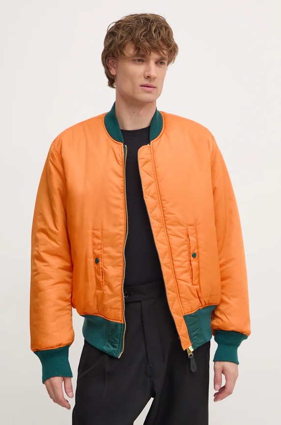Яке бомбър Alpha Industries 100101. тюркоазен SS26