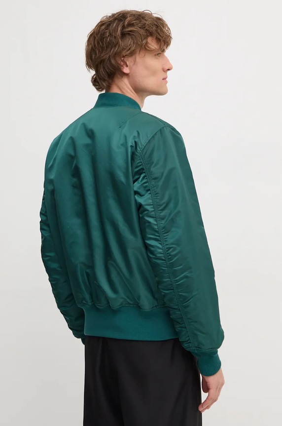 Яке бомбър Alpha Industries тюркоазен 100101.